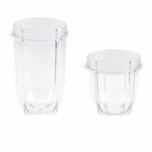 Tall Large Cup + Short Small Cup For MB1001 Magic Bullet